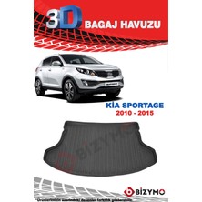 Bizymo Kia Sportage 2010-2015 3D Bagaj Havuzu