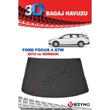 Bizymo Ford Focus 4 Stw 2015 Ve Sonrası 3D Bagaj Havuzu