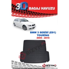 Bizymo Bmw 3 Serisi E91 Touring 2005-2015 3D Bagaj Havuzu