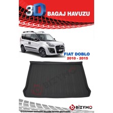Bizymo Fiat Doblo 2015 Ve Sonrası 3D Bagaj Havuzu