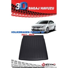 Bizymo Volkswagen Passat Cc 2009 Ve Sonrası 3D Bagaj Havuzu