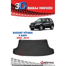 Bizymo Suzuki Vitara Suv 3 Kapı 2006-2015 3D Bagaj Havuzu