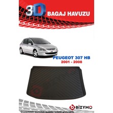 Bizymo Peugeot 308 Hb 2008-2013 3D Bagaj Havuzu