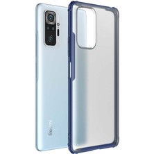 Case 4U Xiaomi Redmi Note 10 Pro Kılıf Volks Silikon Lacivert