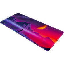 Helixsun Mouse Pad Büyük Boy Renkli Gaming Oyuncu Xl 70x30 cm SunnyNight Mor