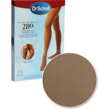 Kifidis 280 Den.26-30 Kasığa Kadar Silikonlu Mikrofiber Burnu Açık