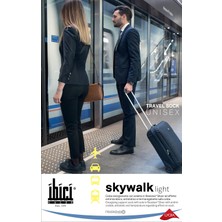 KFDS Skywalk Light Gümüş Iyonlu Dize Kadar Dinlendirici Çorap