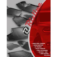 Rizline Skoda Scala 2020 Sonrası Paspas  3D Havuzlu