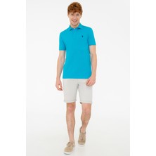 U.S. Polo Assn. Erkek Petrol Basic T-Shirt