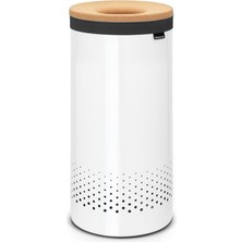 Brabantia Beyaz Paslanmaz Çelik Çamaşır Sepeti 35 Lt