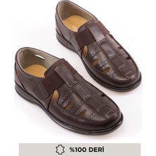 Golden Deri Erkek Yazlık Delikli Ayakkabı