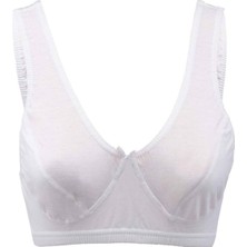 Tutku 2 Adet Beyaz Renk Penye Bady Sütyen