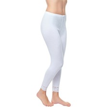 Tutku Elit 3 Adet Beyaz Renk Modal Uzun Tayt