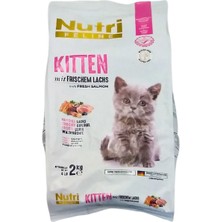 Nutri Feline Kitten Somon Etli 2kg Nutri Feline Yavru Kedi Maması Kürek Hed