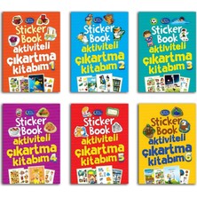 Masalcı Yayınevi Sticker Book Aktiviteli-Mozaik Çıkartma  Kitabı -10 Adet