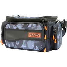 Fujin Black Camo Helper Bag - Balıkçı Çantası