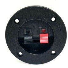 Electroon  İkili Hoparlör Terminali Yuvarlak 65MM -20ADET