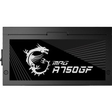 MSI Mpg A750GF 750W 80+ Gold Power Supply