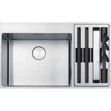 Franke Bmx 220-54-27 Tezgah Üstü Yada Tezgaha Sıfır Box Center Inox Eviye