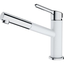 Franke Orbit Doccia Bianco Armatür