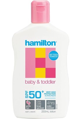Hamilton Toddler Çocuk Güneş Koruyucu Spf 50+ Losyon 250ML