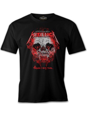 Lordd T-Shirt Metallica - Wherever I May Roam Siyah Erkek T-Shirt