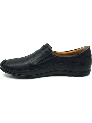 Luis Figo % 100 Içi Dışı Hakiki Deri Erkek Yazlık Rahat Günlük Çarık Ayk. 39-48 46 Siyah