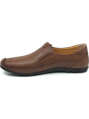 Luis Figo % 100 Içi Dışı Hakiki Deri Erkek Yazlık Rahat Günlük Çarık Ayk. 39-48 40 Taba