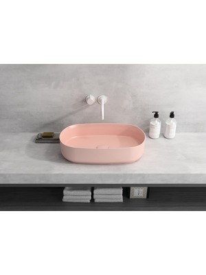 Isvea Infinity 55 cm Tezgahüstü Lavabo-Somon