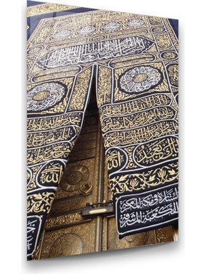 Glass Art Kabe Kapısı Dikey Cam Tablo