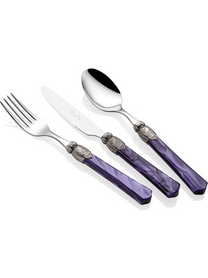 Rivadossi Vittoria Mor 75 Parça Çatal Bıçak Seti
