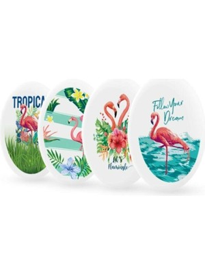 Silka Flamingo Silgi  3 Adet