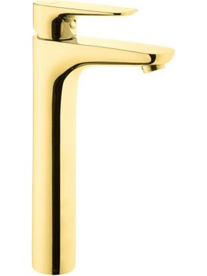 Artema X-Line A4232223 Lavabo Bataryası Yüksek Altın