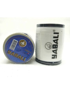 Yabalı Dikiş Ipliği 900 mt Polyester Makara Beyaz