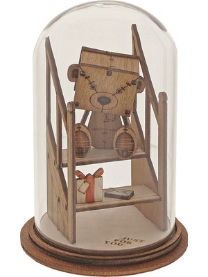 Kloche To Someone Special Özel Biri Için Sevimli Ayıcık El Yapımı Cam Fanus Dekoratif Obje