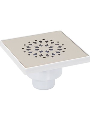 Gama 21608 15X15 Kare Yer Süzgeci Q50 Alttan
