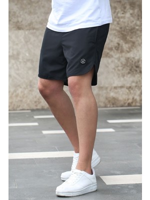 Madmext Siyah Erkek Deniz Şortu 5087
