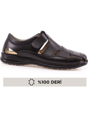 Derimen Deri Erkek Yazlık Delikli Ayakkabı