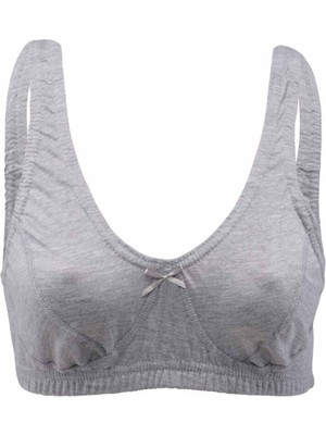 Tutku Gri Renk Penye Bady Sütyen