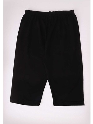 Tutku 3 Adet Siyah Renk Kısa Tayt