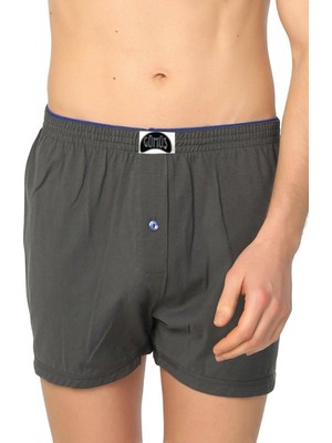 Gümüş Füme Renk Havlu Bel Boxer