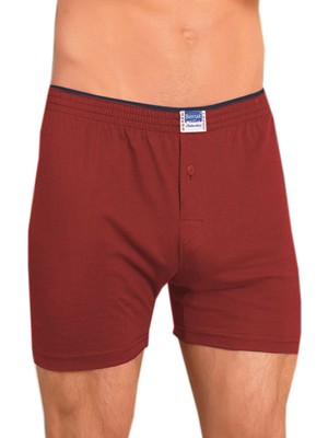 Berrak 2 Adet Bordo Renk Havlu Bel Boxer