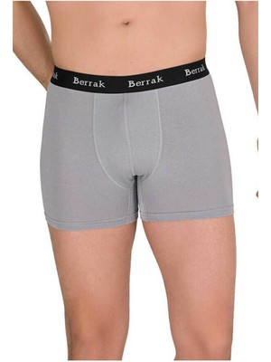 Berrak 2 Adet Gri Renk Modal Boxer