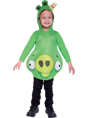 Bkmc Angry Bird Kostümü Kral Domuzcuk