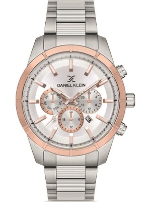 Daniel Klein Rose Gold/metalik Çelik Bilezik Erkek Kol Saati