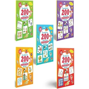 IQ Zeka Gelişimi Için 200 Heyecan Verici 5'li Etkinlik Seti