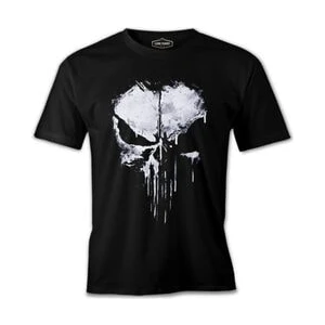 Lordd T-Shirt  Punisher - Logo Punch Siyah Erkek T-Shirt