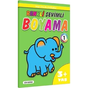 Renkli Sevimli Boyama -1 (3+Yaş)