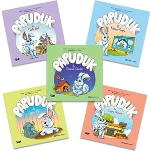 Tekir Kitap Papuduk 5'li Set