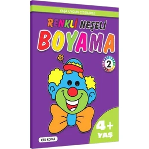 Renkli Neşeli Boyama -2 (4+Yaş)